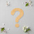 Unfinished Question Mark Wood Cutout - Unfinished Baltic Birch Craft Shape