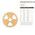 Unfinished Radioactive Gear Wood Cutout - Unfinished Baltic Birch Craft Shape