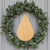 Unfinished Rain Drop Wood Cutout - Unfinished Baltic Birch Craft Shape