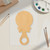 Unfinished Rattle Wood Cutout - Unfinished Baltic Birch Craft Shape