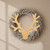 Unfinished Reindeer Head Wood Cutout - Unfinished Baltic Birch Craft Shape