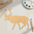 Unfinished Reindeer Wood Cutout - Unfinished Baltic Birch Craft Shape