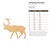 Unfinished Reindeer Wood Cutout - Unfinished Baltic Birch Craft Shape