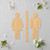 Unfinished Restroomsign Wood Cutout - Unfinished Baltic Birch Craft Shape