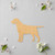 Unfinished Retrieve Wood Cutout - Unfinished Baltic Birch Craft Shape