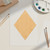 Unfinished Rhombus Wood Cutout for Door Hangers, Seasonal Decor and Paint Parties, Baltic Birch Craft Blank