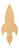 Unfinished Rocket Ship 2 Wood Cutout for Door Hangers, Seasonal Decor and Paint Parties, Baltic Birch Craft Blank