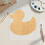 Unfinished Rubber Duck Wood Cutout for Door Hangers, Seasonal Decor and Paint Parties, Baltic Birch Craft Blank