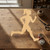 Unfinished Running Girl 2 Wood Cutout for Door Hangers, Seasonal Decor and Paint Parties, Baltic Birch Craft Blank