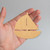 Unfinished Sail Boat 2 Wood Cutout - Unfinished Baltic Birch Craft Shape