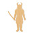 Unfinished Samurai Wood Cutout - Unfinished Baltic Birch Craft Shape