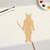 Unfinished Samurai Wood Cutout - Unfinished Baltic Birch Craft Shape