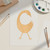 Unfinished Sankofa Bird Wood Cutout for Door Hangers, Seasonal Decor and Paint Parties, Baltic Birch Craft Blank