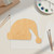 Unfinished Santa Cap Wood Cutout - Unfinished Baltic Birch Craft Shape