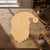 Unfinished Santa Claus Head Wood Cutout - Unfinished Baltic Birch Craft Shape