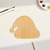 Unfinished Santa Hat Wood Cutout - Unfinished Baltic Birch Craft Shape