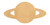 Unfinished Saturn Wood Cutout for Door Hangers, Seasonal Decor and Paint Parties, Baltic Birch Craft Blank