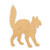 Unfinished Scary Cat Wood Cutout - Unfinished Baltic Birch Craft Shape