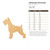 Unfinished Schnauzer Wood Cutout - Unfinished Baltic Birch Craft Shape