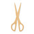 Unfinished Scissors 2 Wood Cutout - Unfinished Baltic Birch Craft Shape