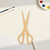 Unfinished Scissors 2 Wood Cutout - Unfinished Baltic Birch Craft Shape