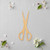 Unfinished Scissors 2 Wood Cutout - Unfinished Baltic Birch Craft Shape