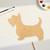 Unfinished Scottie Dog Wood Cutout - Unfinished Baltic Birch Craft Shape