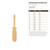 Unfinished Screwdriver Wood Cutout - Unfinished Baltic Birch Craft Shape