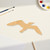 Unfinished Seagull Wood Cutout - Unfinished Baltic Birch Craft Shape