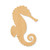 Unfinished Seahorse Wood Cutout - Unfinished Baltic Birch Craft Shape