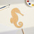 Unfinished Seahorse Wood Cutout - Unfinished Baltic Birch Craft Shape