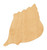 Unfinished Seashell1Outline Wood Cutout for Door Hangers, Seasonal Decor and Paint Parties, Baltic Birch Craft Blank
