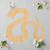 Unfinished Serpent Wood Cutout for Door Hangers, Seasonal Decor and Paint Parties, Baltic Birch Craft Blank