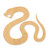 Unfinished Serpent Wood Cutout - Unfinished Baltic Birch Craft Shape