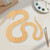 Unfinished Serpent Wood Cutout - Unfinished Baltic Birch Craft Shape