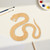 Unfinished Serpent Wood Cutout - Unfinished Baltic Birch Craft Shape