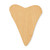 Unfinished Shark Tooth Wood Cutout - Unfinished Baltic Birch Craft Shape