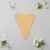Unfinished Shark Tooth Wood Cutout - Unfinished Baltic Birch Craft Shape
