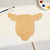 Unfinished Sheep Head Wood Cutout - Unfinished Baltic Birch Craft Shape