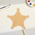 Unfinished Sheriff Star Wood Cutout - Unfinished Baltic Birch Craft Shape