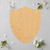 Unfinished Shield Wood Cutout for Door Hangers, Seasonal Decor and Paint Parties, Baltic Birch Craft Blank