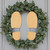 Unfinished Shoeprints Wood Cutout - Unfinished Baltic Birch Craft Shape