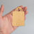 Unfinished Shopping Bag Wood Cutout - Unfinished Baltic Birch Craft Shape