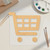 Unfinished Shopping Cart 2 Wood Cutout - Unfinished Baltic Birch Craft Shape