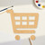 Unfinished Shopping Cart 2 Wood Cutout - Unfinished Baltic Birch Craft Shape