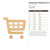 Unfinished Shopping Cart 2 Wood Cutout - Unfinished Baltic Birch Craft Shape