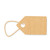 Unfinished Shopping Tag 1 Wood Cutout - Unfinished Baltic Birch Craft Shape