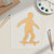 Unfinished Skater Wood Cutout - Unfinished Baltic Birch Craft Shape