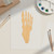Unfinished Skeleton Foot Wood Cutout for Door Hangers, Seasonal Decor and Paint Parties, Baltic Birch Craft Blank