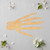 Unfinished Skeleton Hand Wood Cutout for Door Hangers, Seasonal Decor and Paint Parties, Baltic Birch Craft Blank